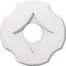 Ekena Millwork Percival Architectural Grade PVC Ceiling Medallion, 10"OD x 3"ID x 3 1/2"C x 1"P, One-Piece CMP10PL-03000 - alternate 1